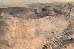 Landschaft - 2025 - Mischtechnik auf Karton - 70cm x 100cm
