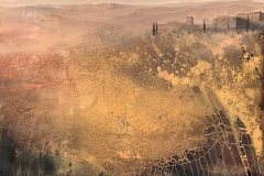 Landschaft - 2025- Mischtechnik auf Karton - 70cm x 100cm