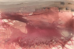 Landschaft - 2022 - Mischtechnik auf Karton - 70cm x 100cm