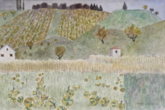 Petermandl 1990 Aquarell 38x58cm