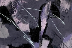 adraba Monotypie auf Leinwand 40 x 50 cm