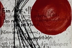 Regina Hadraba Monotypie auf Leinwand