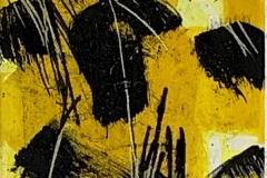 Regina Hadraba Monotypie auf Leinwand